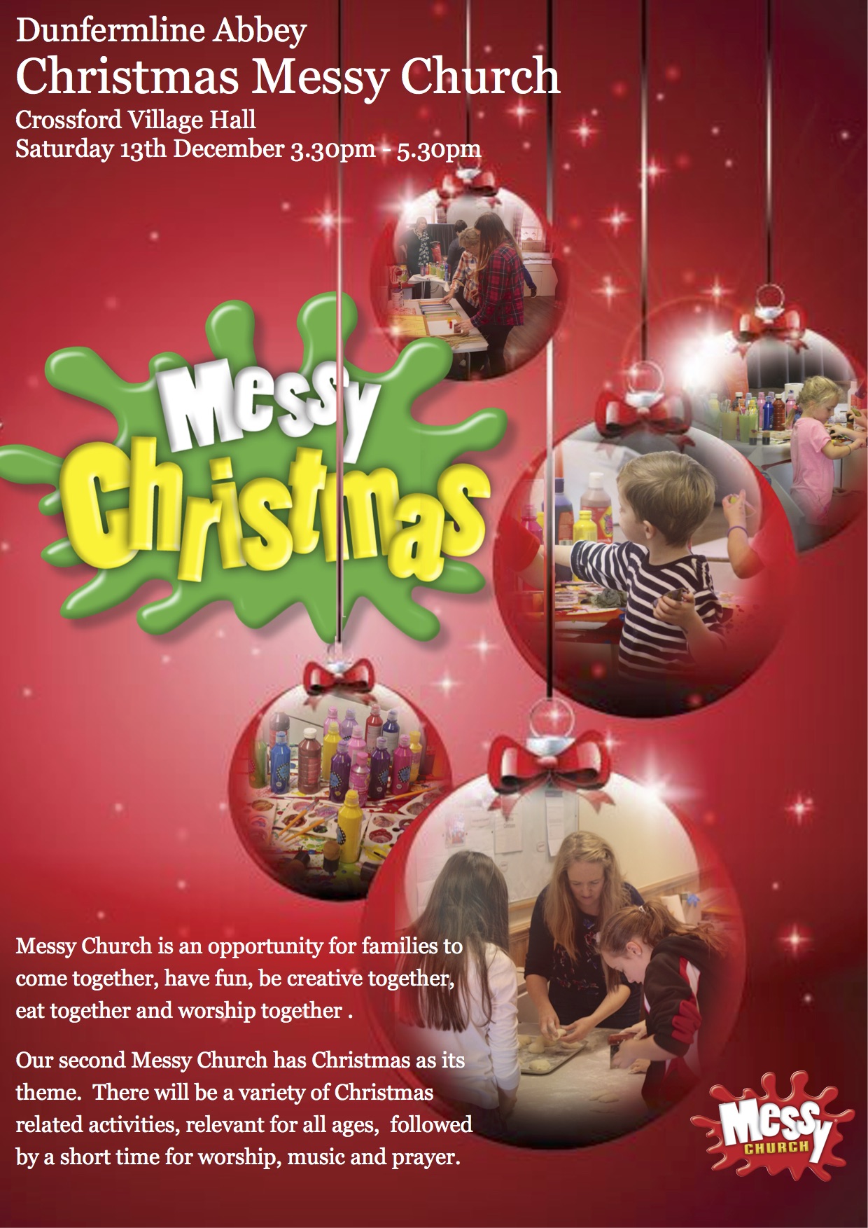 Christmas Messy Church – Dunfermline Abbey
